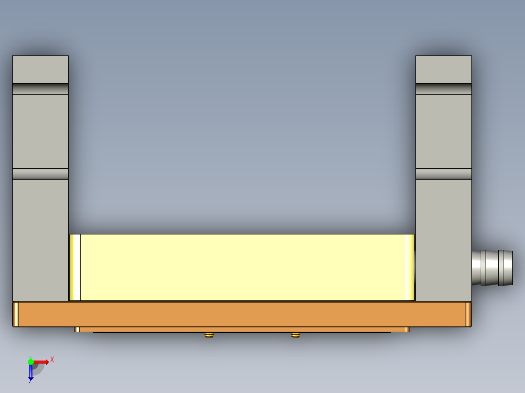 LV553-笔记本CNC工装夹具三维模型C-CNC1-20200317俯视图