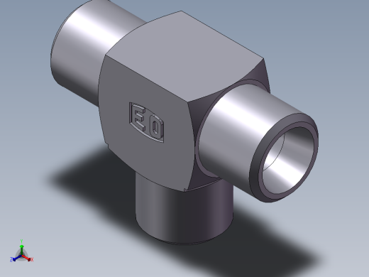 AC+AD 三通接头 T、AC-10LL