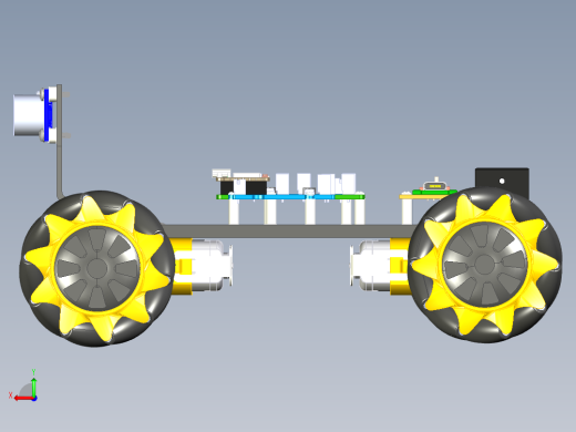搭载ESP32C6芯片麦克纳姆轮小车后视缩略图