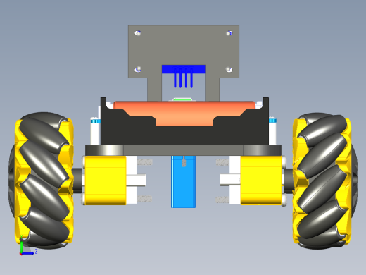 搭载ESP32C6芯片麦克纳姆轮小车左视缩略图