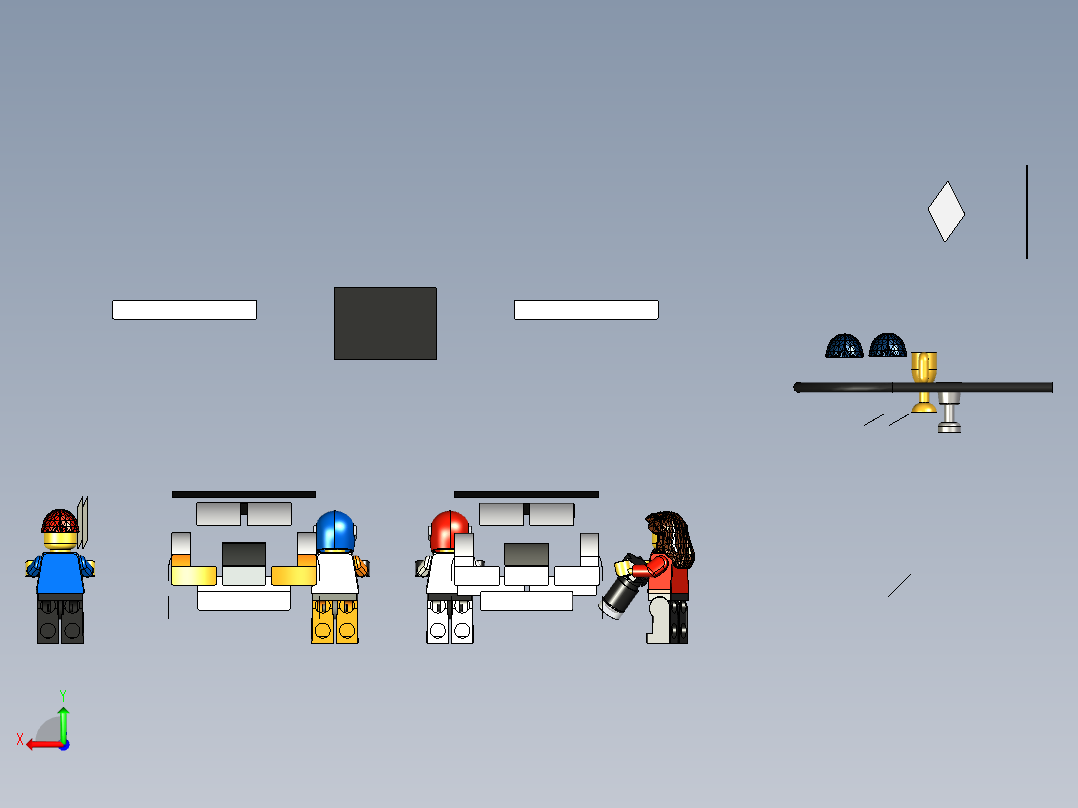 A2005058-乐高速度冠军 - 波尔舍918 GT终点线 (75912)后视图