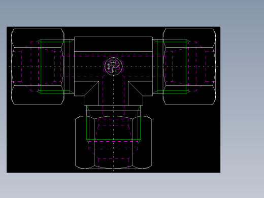 PARKER管接头EO Union tee T10SCF_back