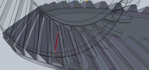 格里森制圆锥弧形齿轮配合对研修型模型、演示动画和视频 3D模型SolidWorks三维设计图缩略图