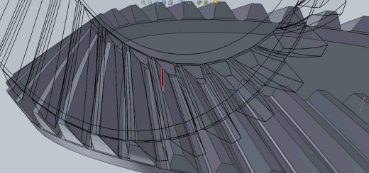格里森制圆锥弧形齿轮配合对研修型模型、演示动画和视频 3D模型SolidWorks三维设计图缩略图