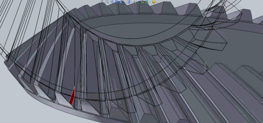 格里森制圆锥弧形齿轮配合对研修型模型、演示动画和视频 3D模型SolidWorks三维设计图缩略图