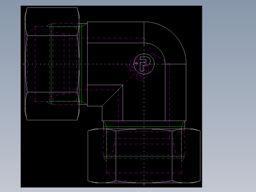 PARKER管接头EO Union elbow W22LMS_back