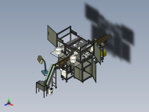 双头组装旋熔机（自动组装机+热熔设备）