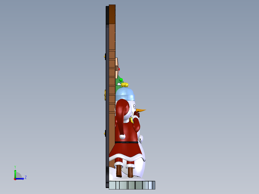 圣诞节相册左视图