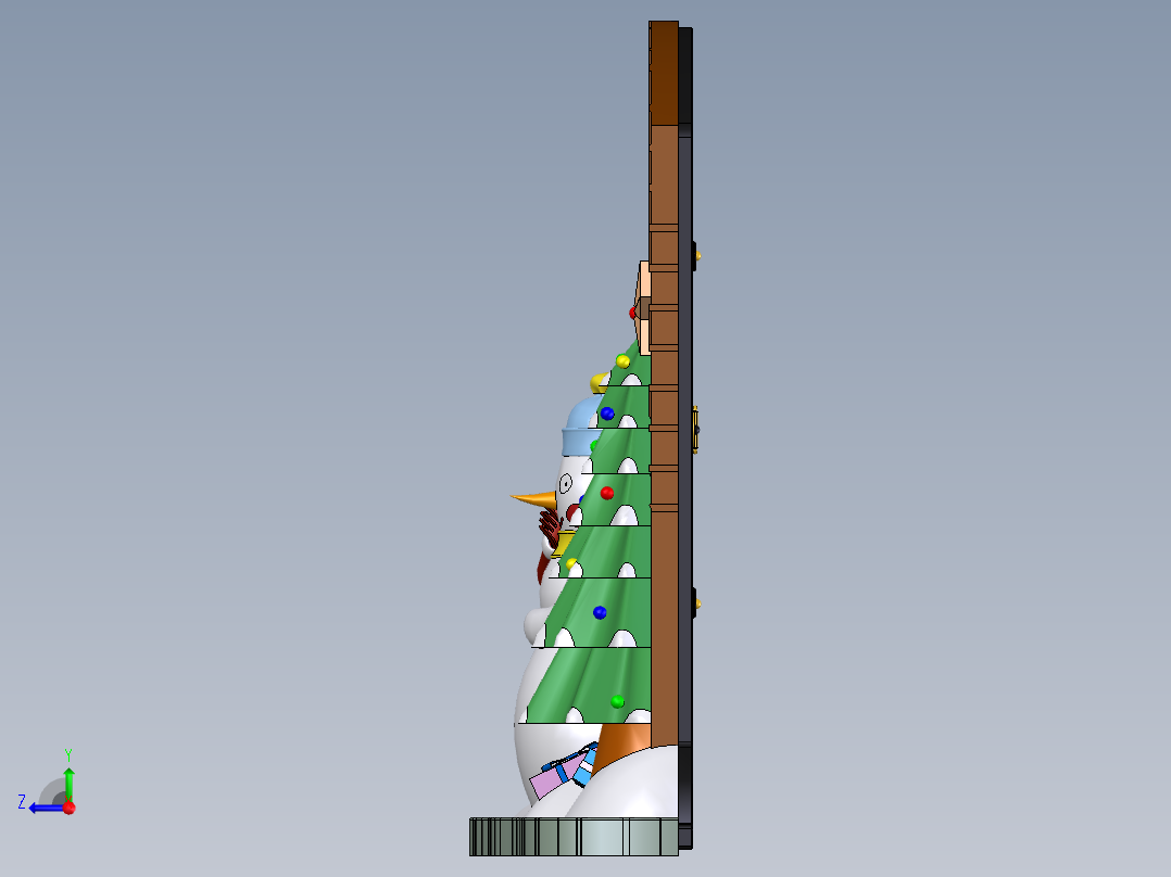 圣诞节相册右视图