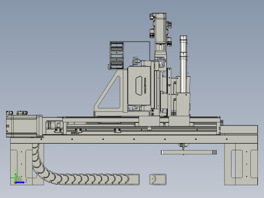 低成本仿形自动焊接机左视缩略图