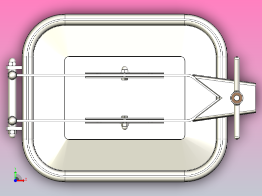 矩形人孔前视缩略图