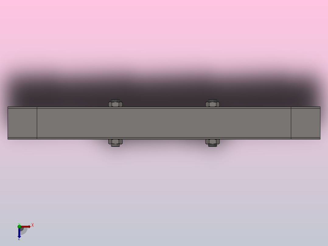 JCXE-F光栅尺[JCXE50-F1]俯视图