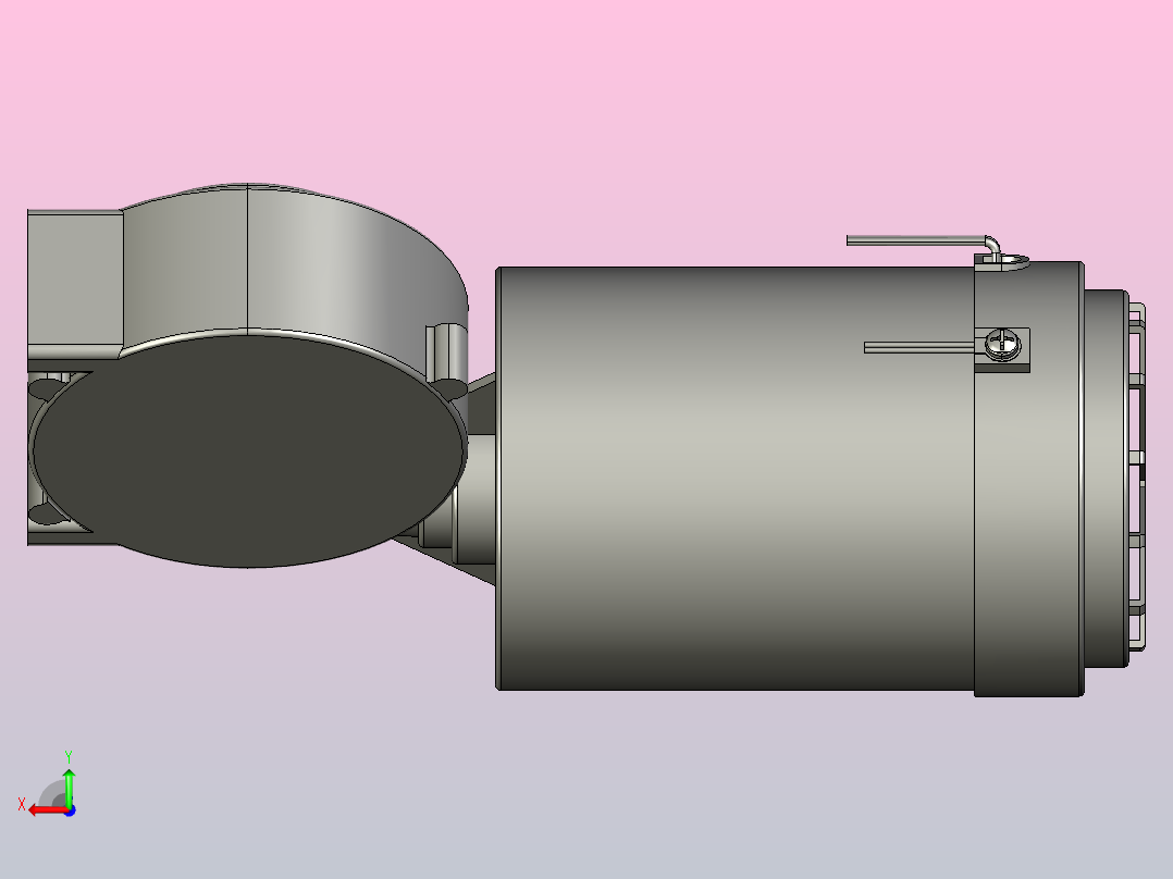 E系列榨油机[E01]后视图