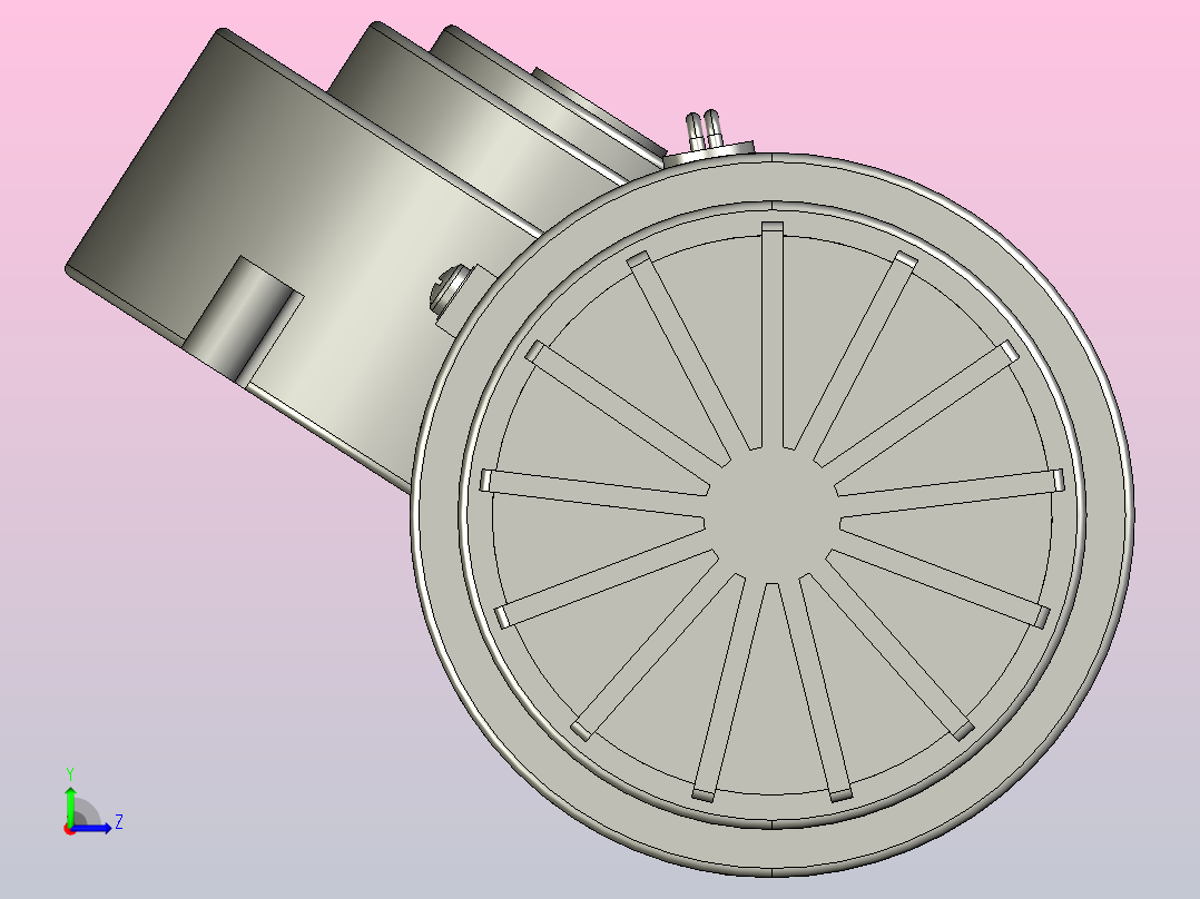 E系列榨油机[E01]左视图