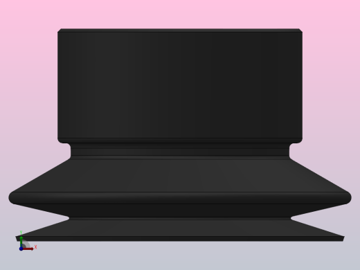 PJG(φ20)双层真空吸盘[PJG-20-N]前视缩略图