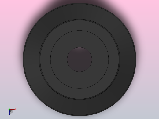 PJG(φ20)双层真空吸盘[PJG-20-N]俯视缩略图