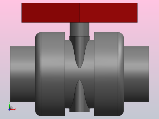活接球阀-DN80前视缩略图