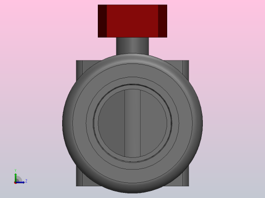 活接球阀-DN80左视缩略图
