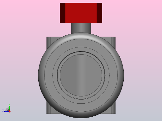 活接球阀-DN80右视缩略图