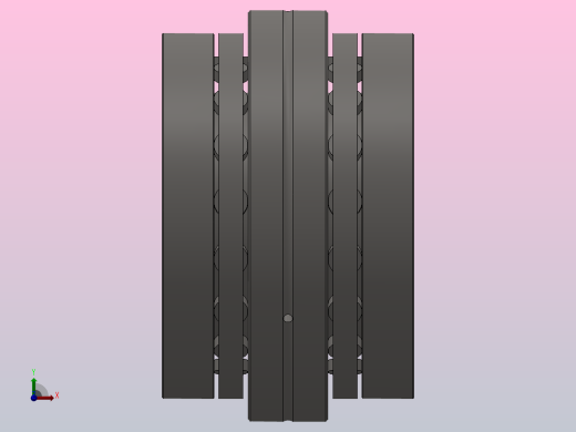 滚针和双向推力圆柱滚子组合轴承 ZARN型_ZARN 90180左视缩略图