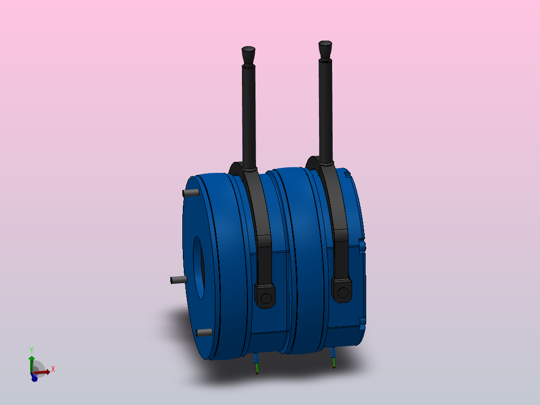 MD-D型电磁圆盘式制动器_MD20-D-35-RL-DC24V主视图
