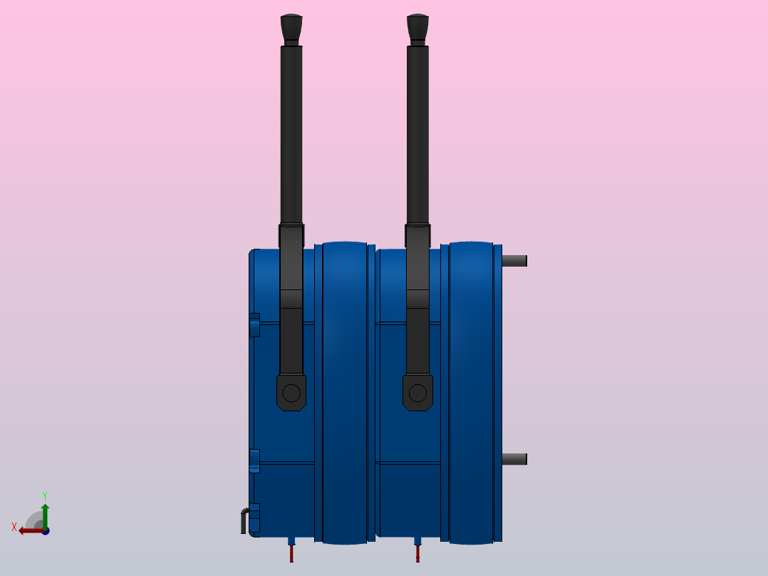 MD-D型电磁圆盘式制动器_MD20-D-35-RL-DC24V后视图