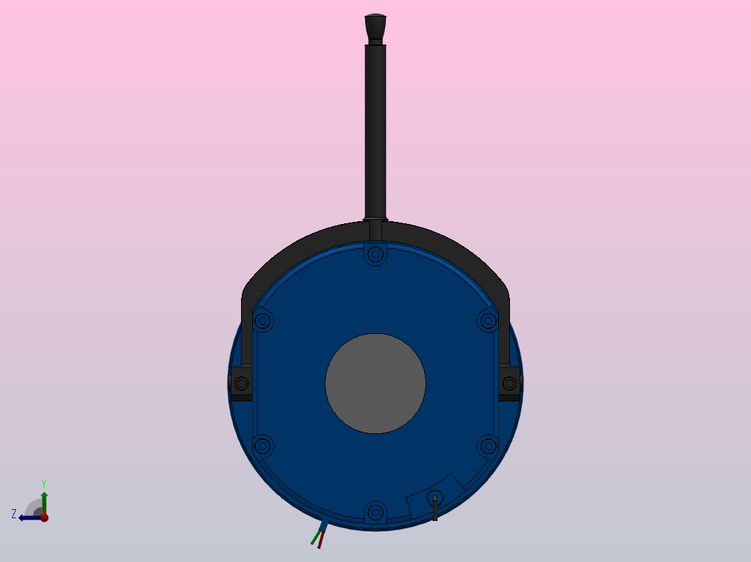 MD-D型电磁圆盘式制动器_MD20-D-35-RL-DC24V右视图