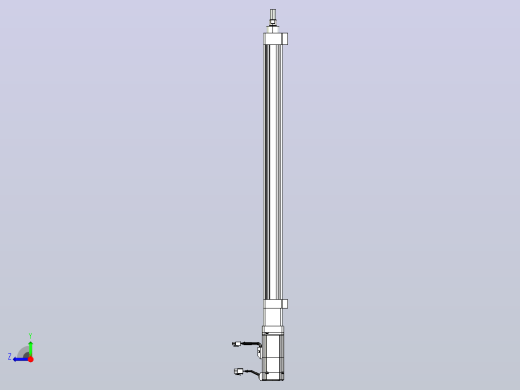 轻载电动缸TPA-ESR40-1210C-L600-M-LB-W-P40-C3右视缩略图