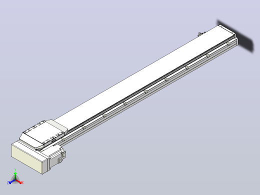 滚珠丝杠直线轴内置导轨TPA-GCR-150-2010C-L1200-ML-M75-N3正等轴测缩略图