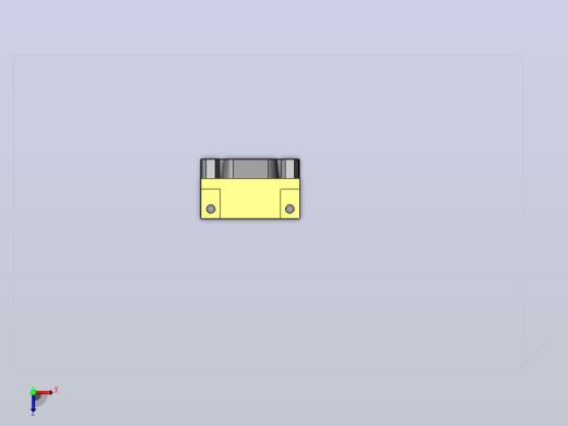 电子器件DB9RA_M俯视缩略图