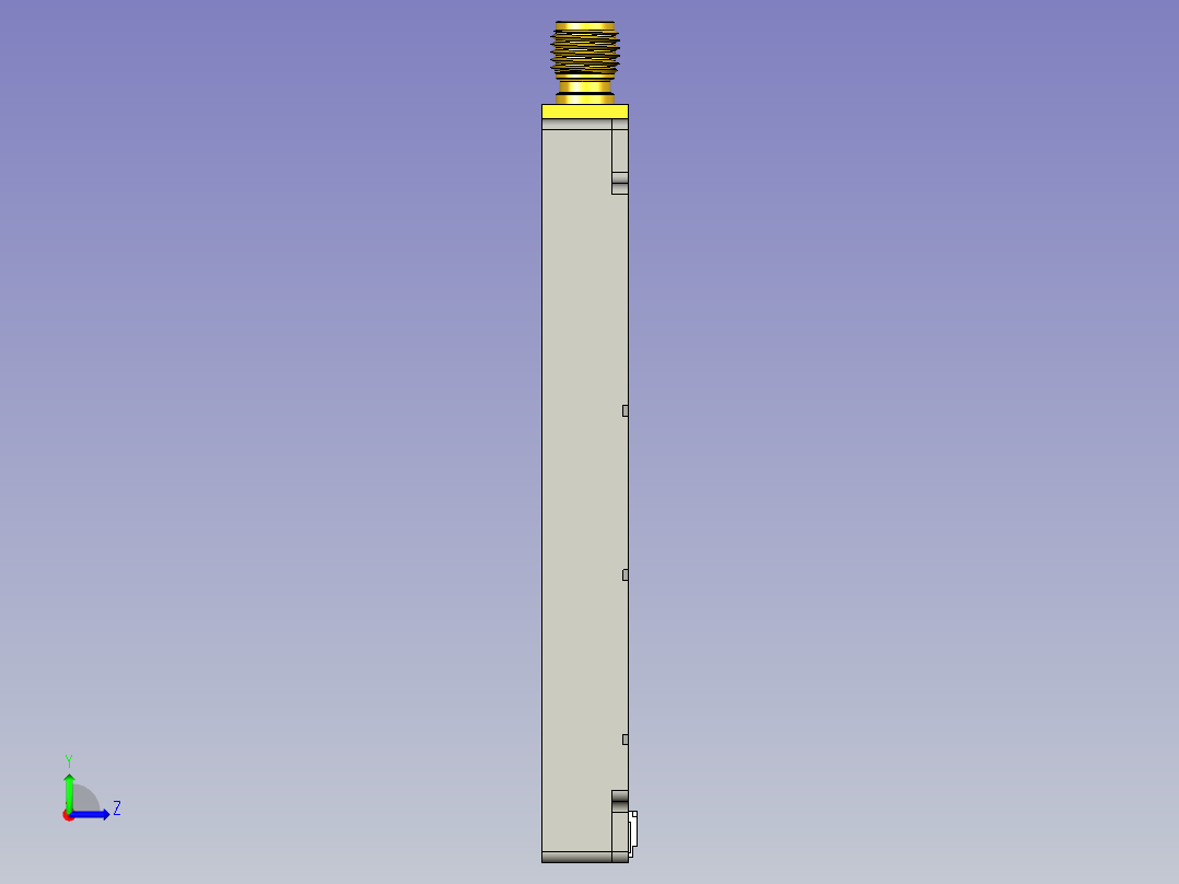 RFID阅读器Chafon MU914左视图