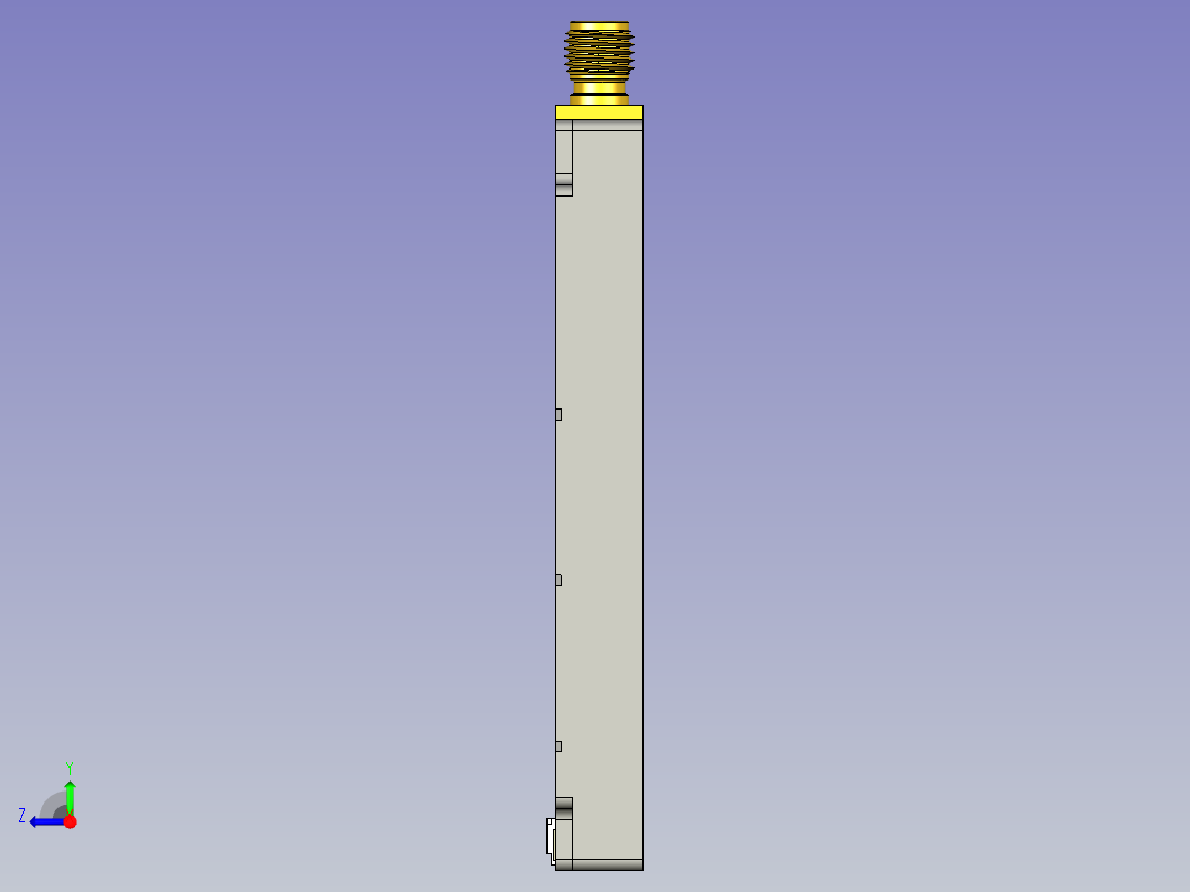RFID阅读器Chafon MU914右视图