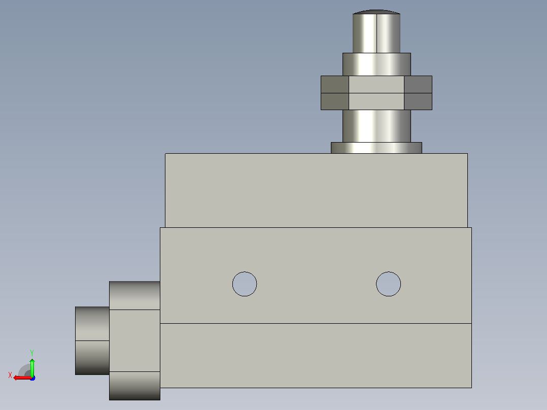 行程开关传感器D4MC-5000后视图