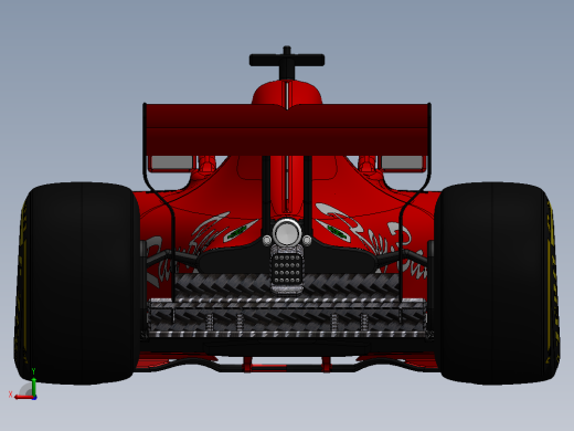 F1法拉利SF71H后视缩略图