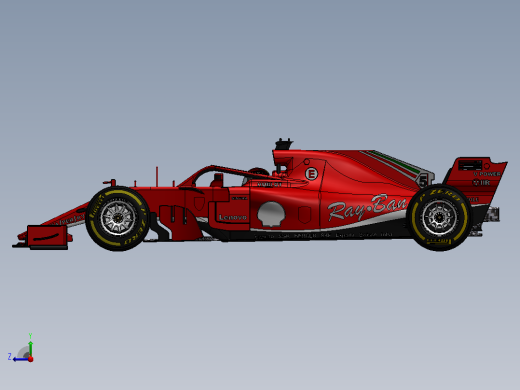 F1法拉利SF71H右视缩略图