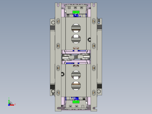 NC2-115Ns 3P交流接触器三维模型202412前视缩略图