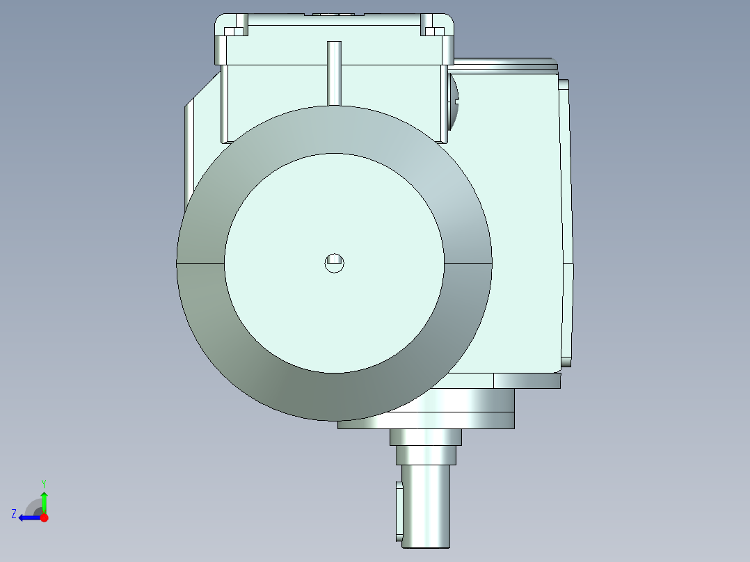 自动化生产线(UG)右视图