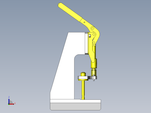 手动压力机前视缩略图