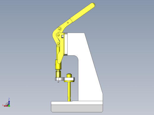 手动压力机后视缩略图