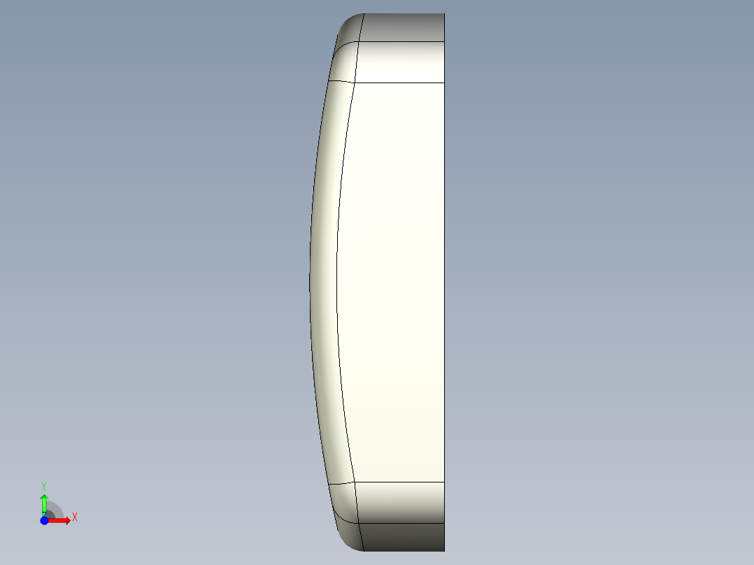 普通浴缸设计前视图