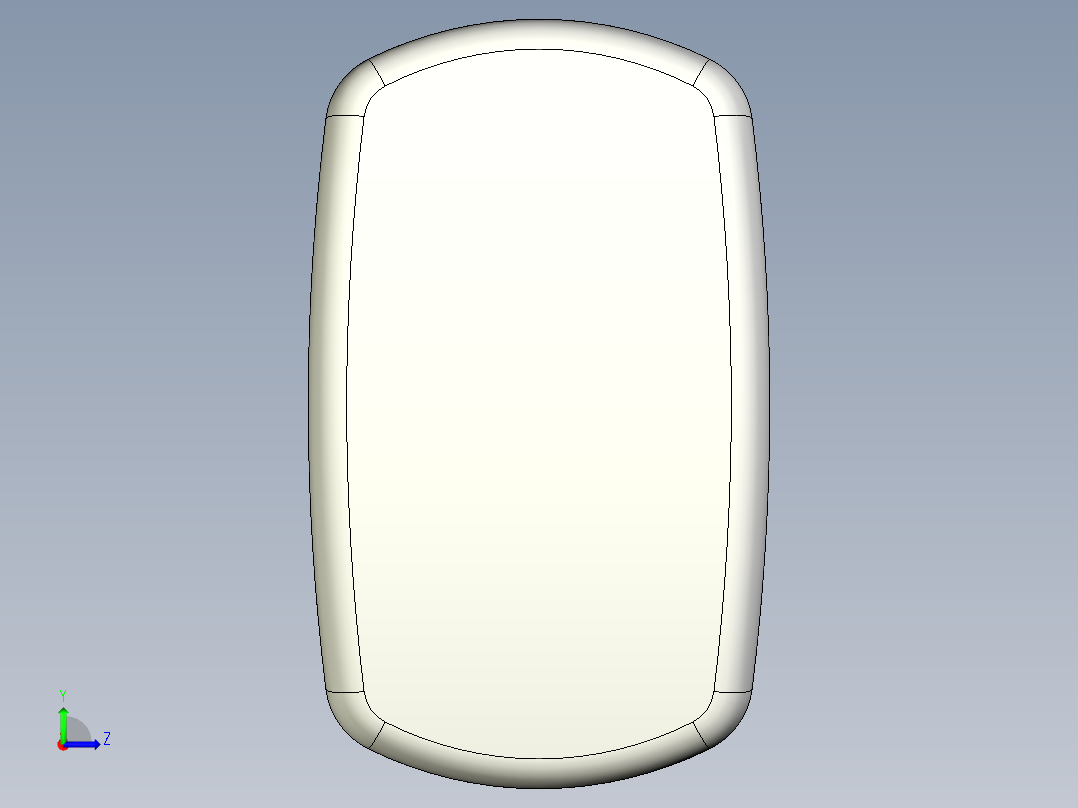 普通浴缸设计左视图