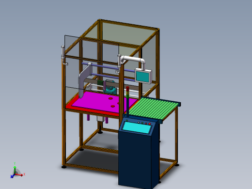 激光喷码自动化非标设备