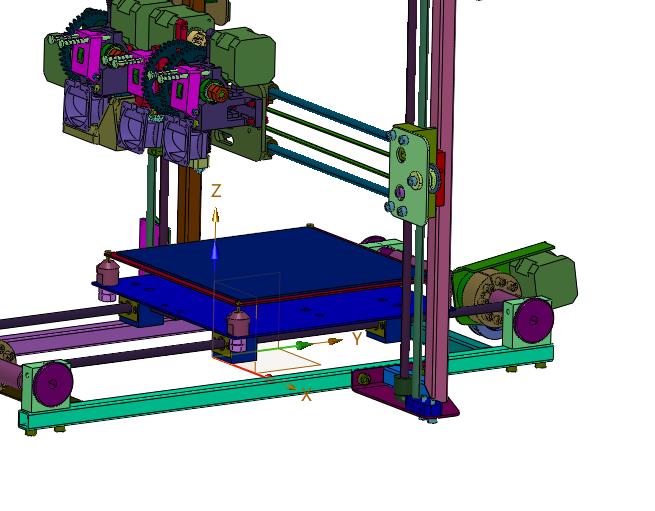 三维彩色人像打印机