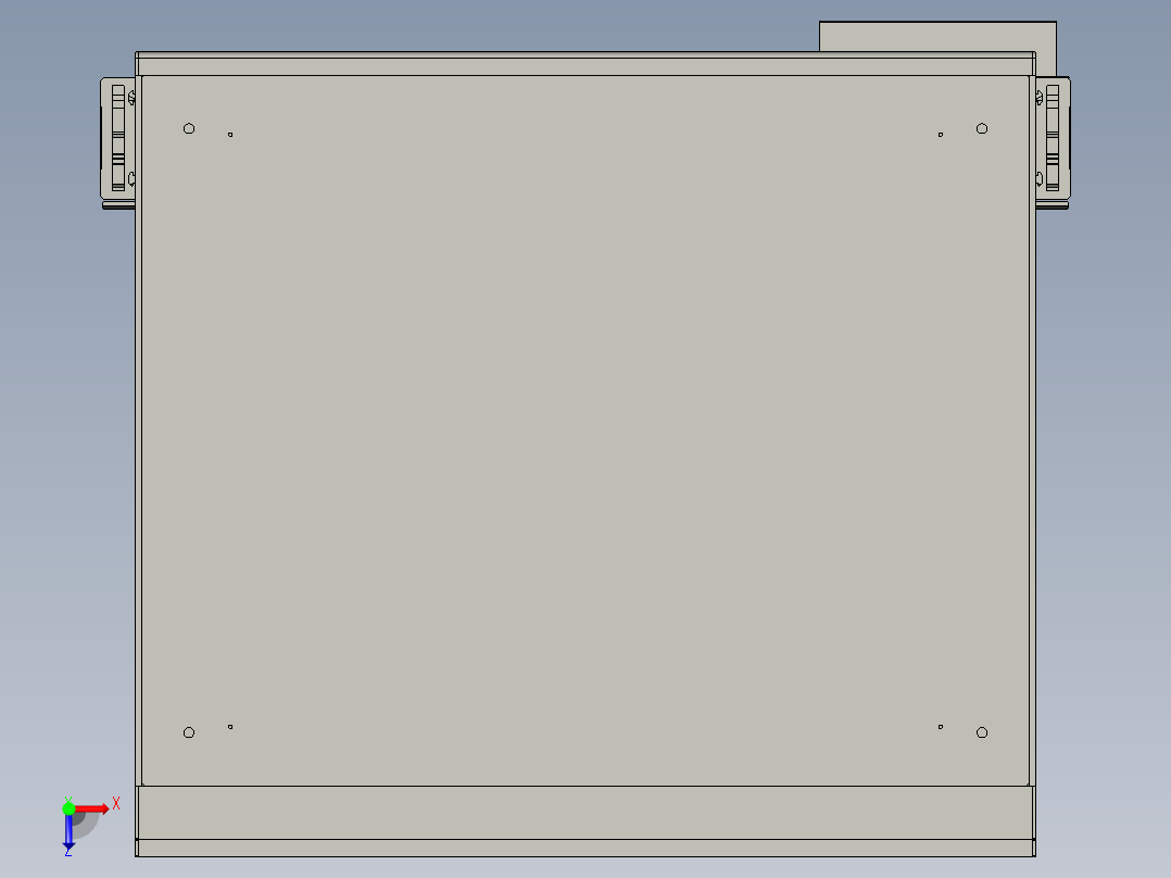 丝杆驱动桌面式平台A5441-57步进俯视图