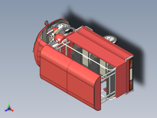 三轮货运车主视缩略图