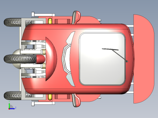 三轮货运车左视缩略图