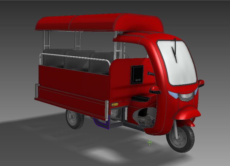 三轮货运车