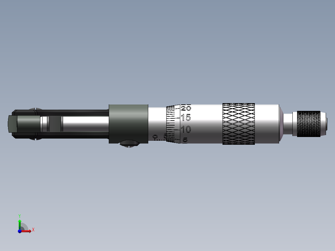 千分尺 ID 30061前视图