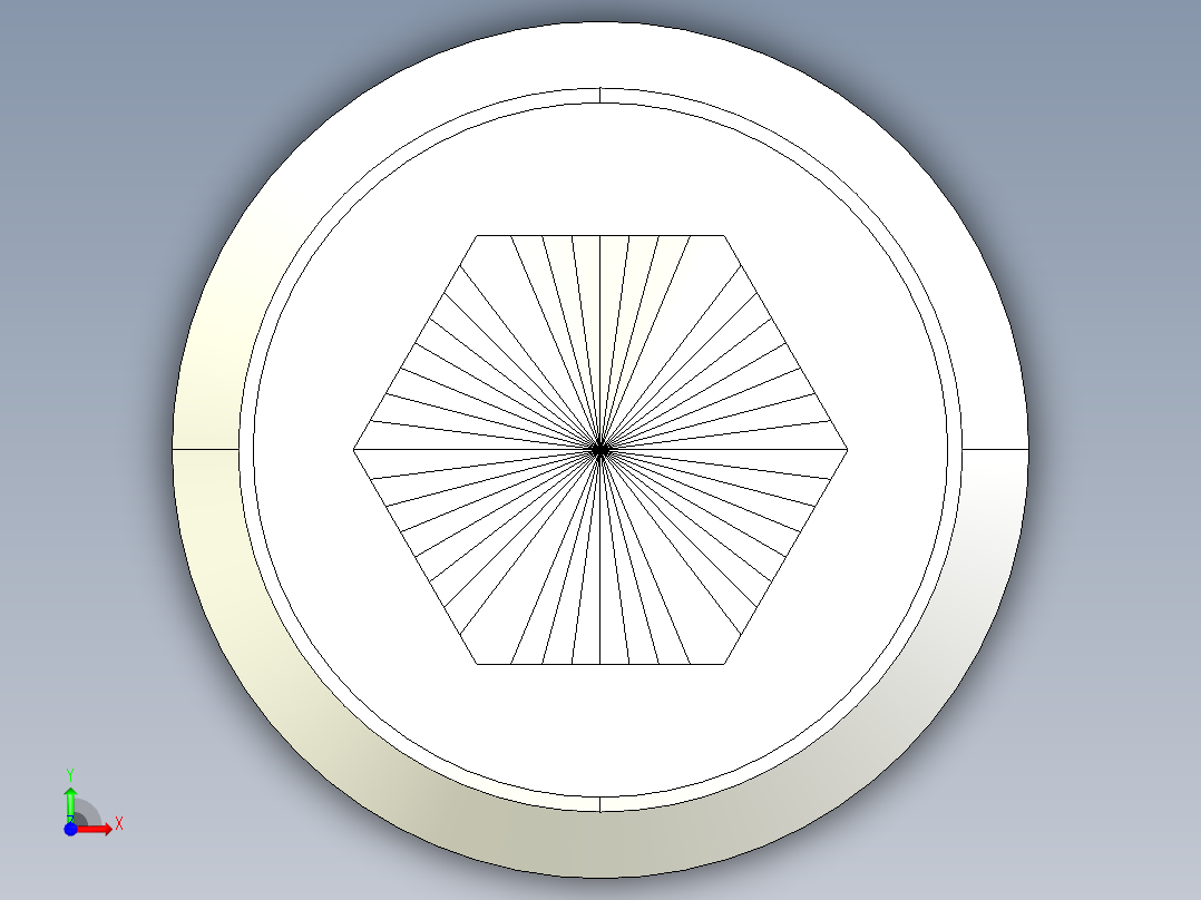 全圓定位珠螺絲(塑膠珠)2272-3D多系列多零件图纸模型前视图