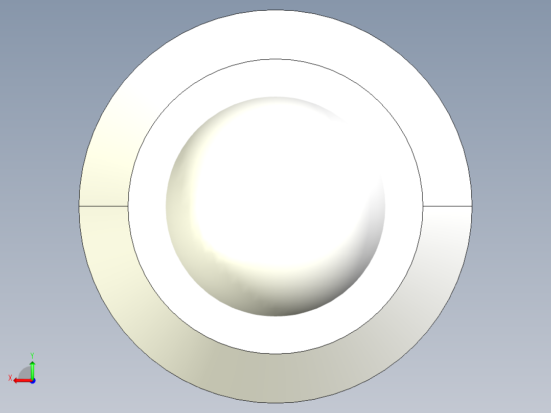 全圓定位珠螺絲(塑膠珠)2272-3D多系列多零件图纸模型后视图